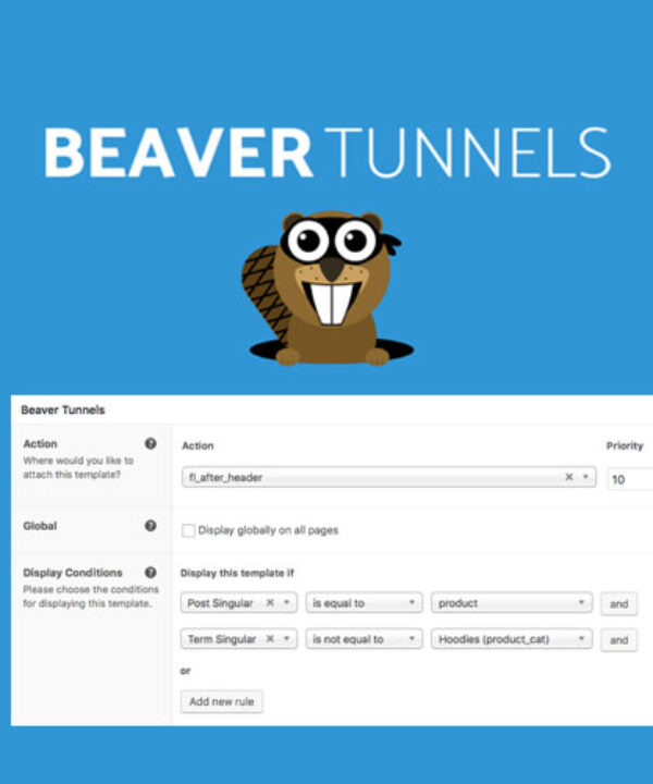 beaver tunnels addon