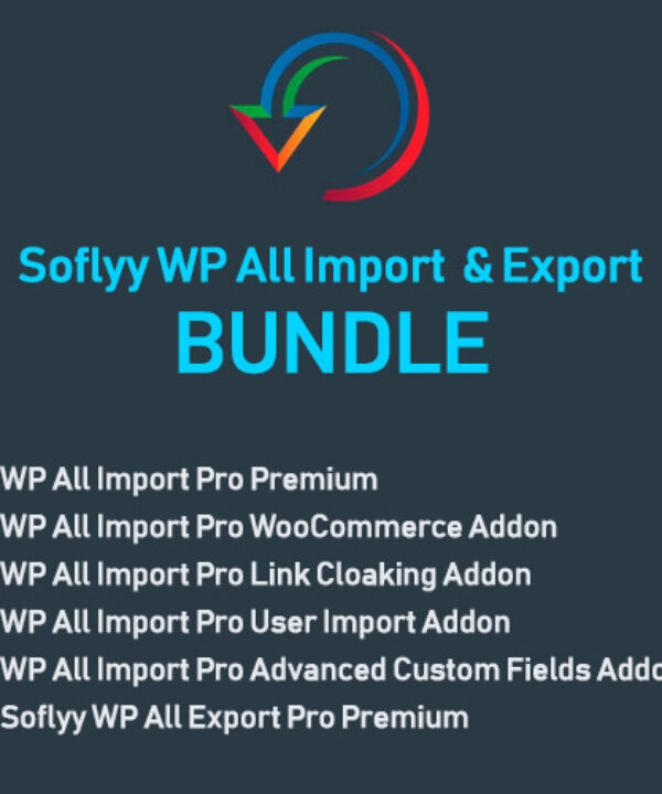 soflyy wp all import export bundle