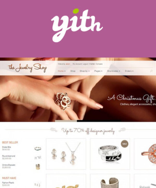 yith the jewelry shop a luxurious and elegant theme